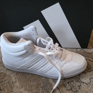 Adidas Men’s Classic White Mid-Top Sneakers